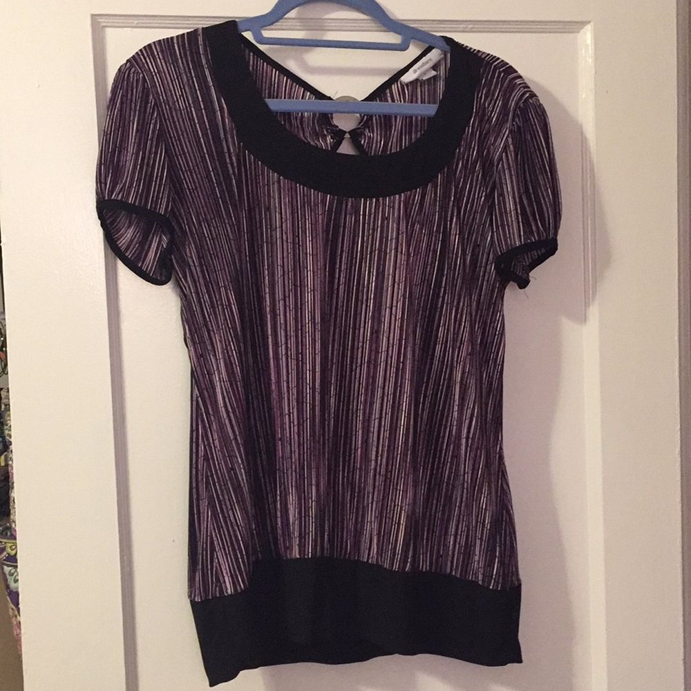Purple blouse size large